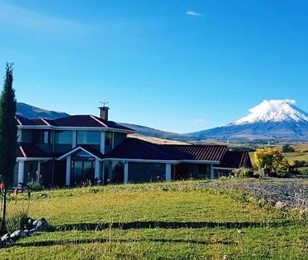 Balcon Al Cotopaxi Hosteria Sangolqui Bagian luar foto