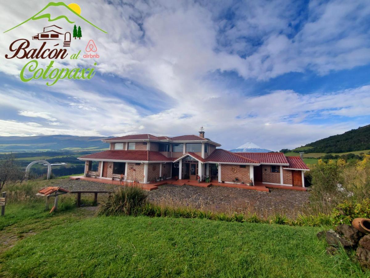Balcon Al Cotopaxi Hosteria Sangolqui Bagian luar foto