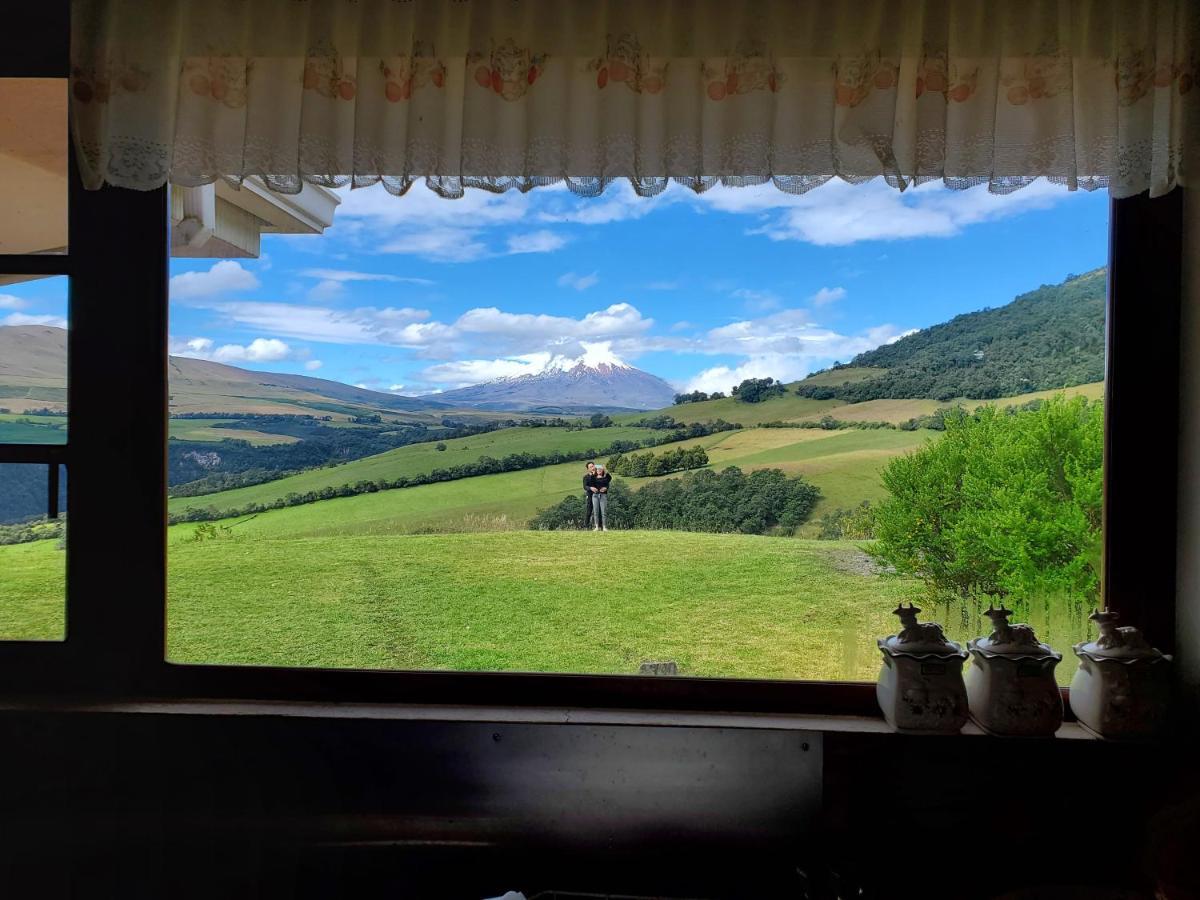 Balcon Al Cotopaxi Hosteria Sangolqui Bagian luar foto