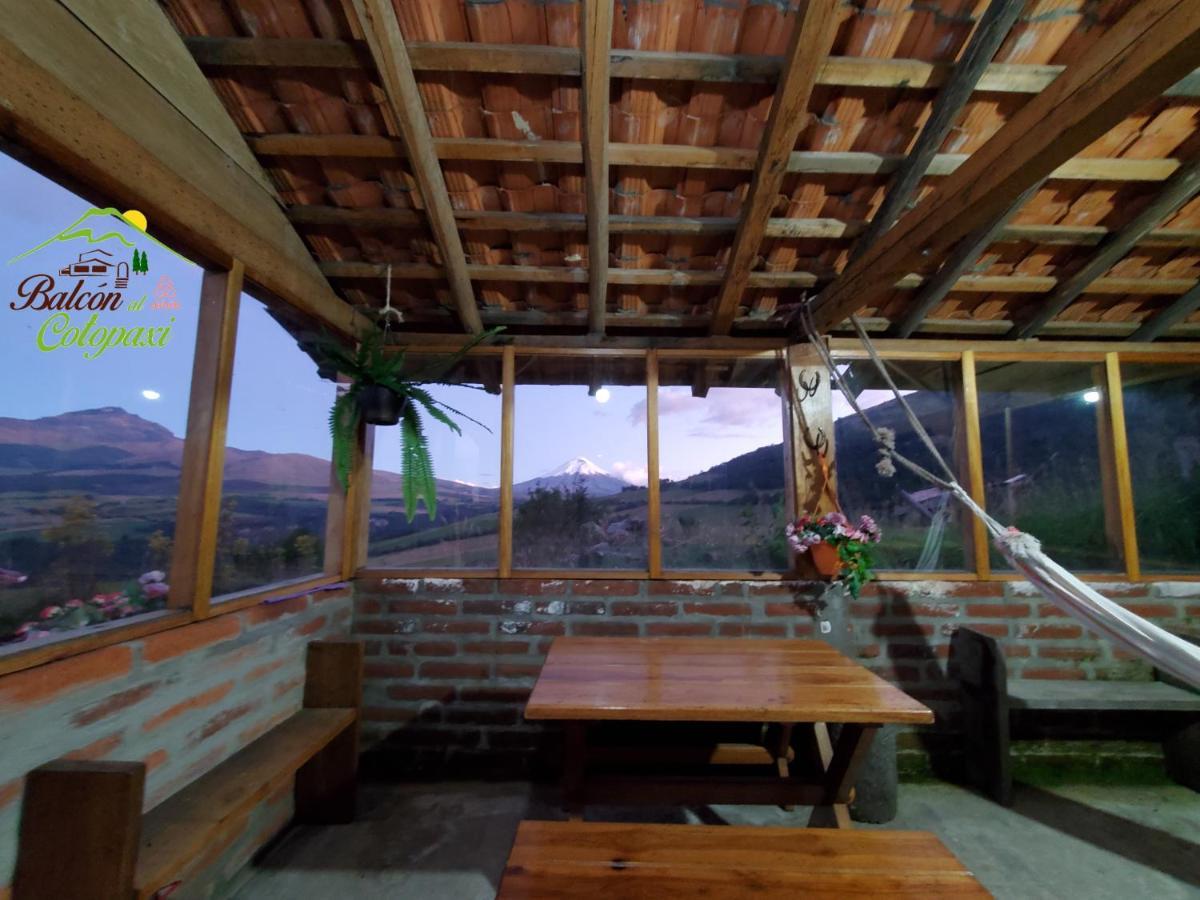Balcon Al Cotopaxi Hosteria Sangolqui Bagian luar foto