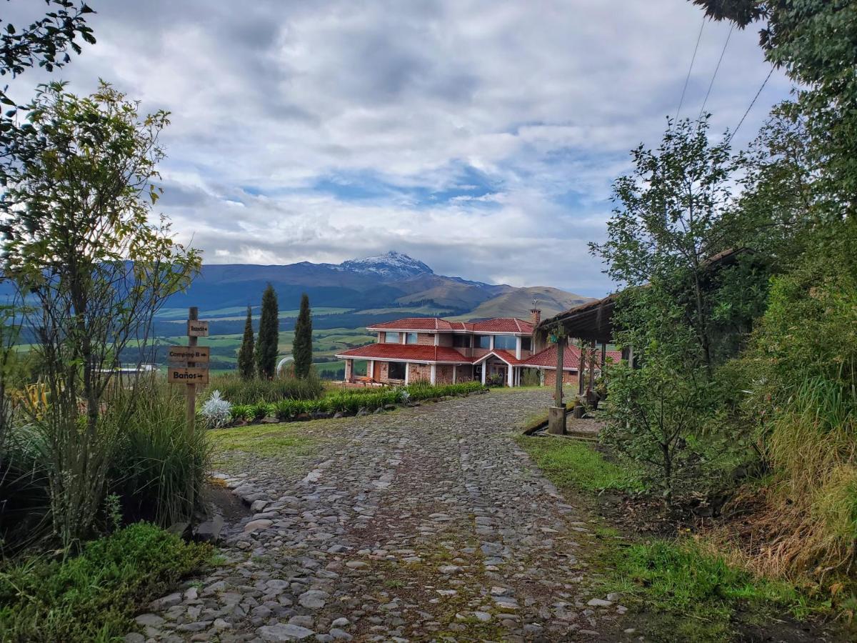Balcon Al Cotopaxi Hosteria Sangolqui Bagian luar foto
