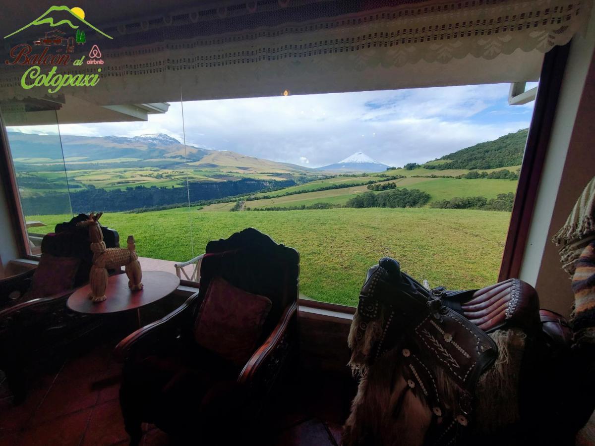 Balcon Al Cotopaxi Hosteria Sangolqui Bagian luar foto