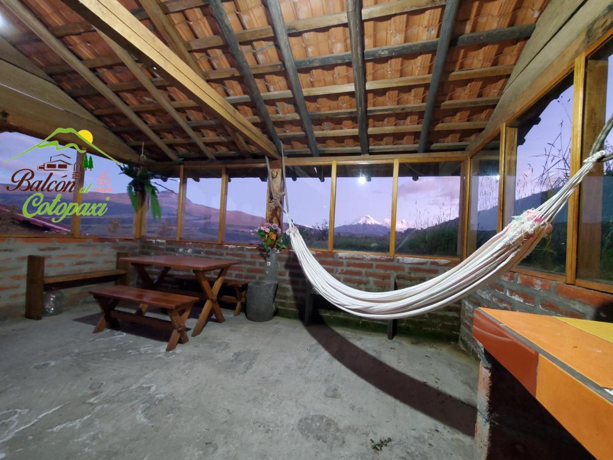 Balcon Al Cotopaxi Hosteria Sangolqui Bagian luar foto