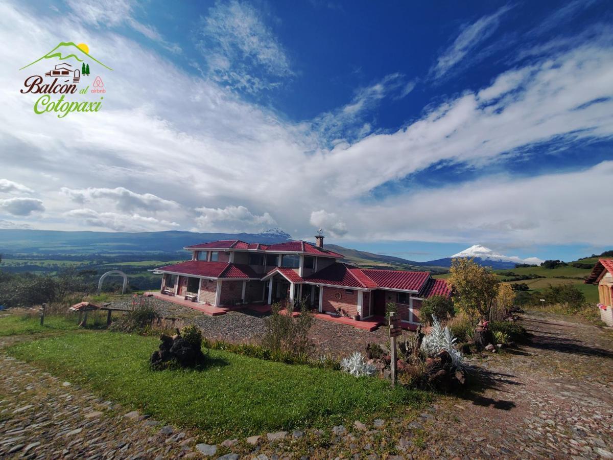 Balcon Al Cotopaxi Hosteria Sangolqui Bagian luar foto