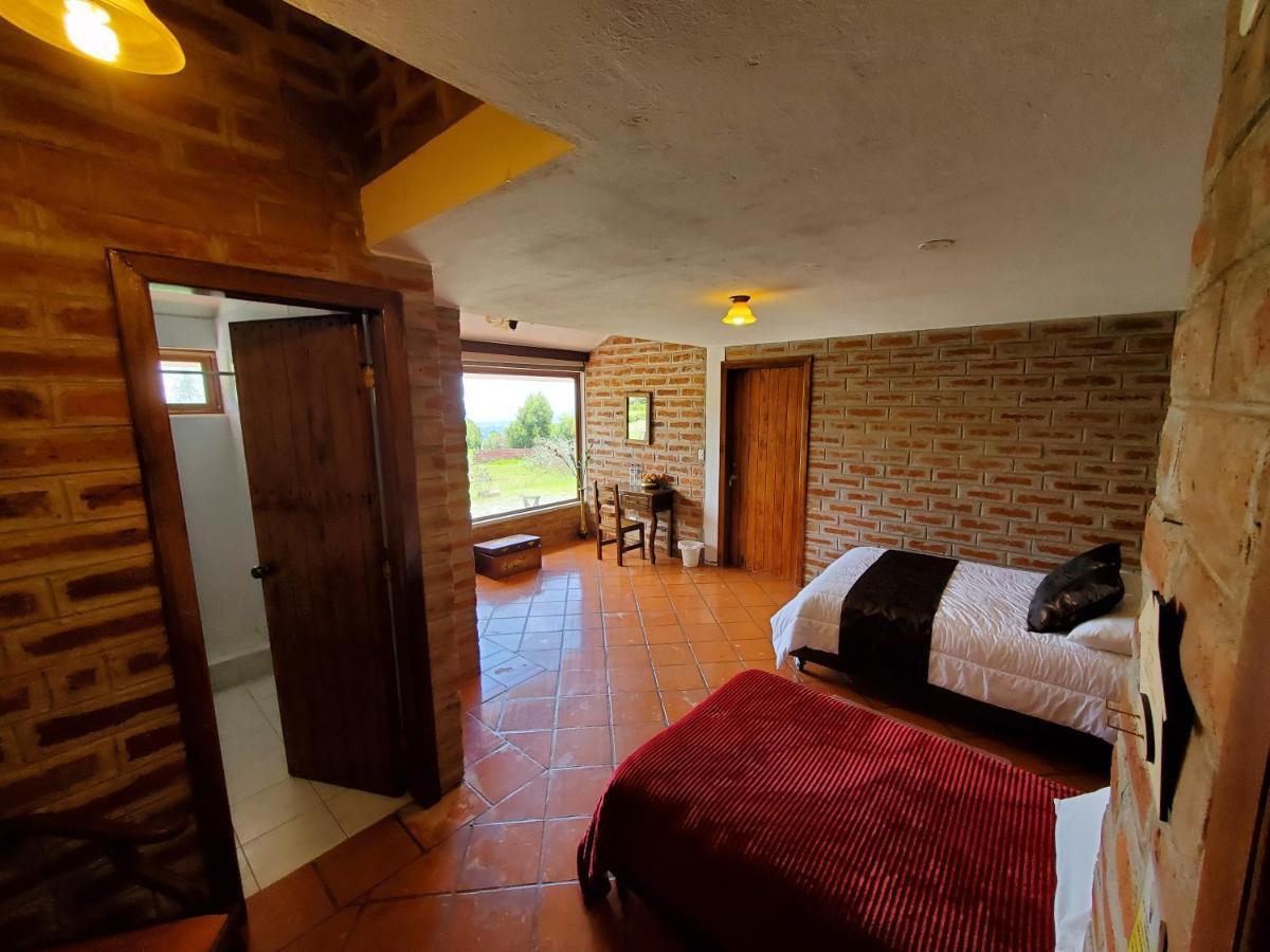 Balcon Al Cotopaxi Hosteria Sangolqui Bagian luar foto