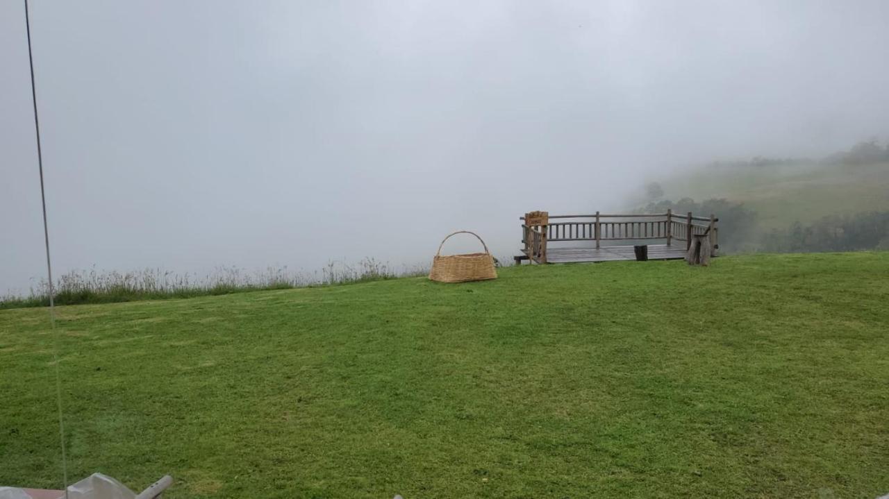 Balcon Al Cotopaxi Hosteria Sangolqui Bagian luar foto