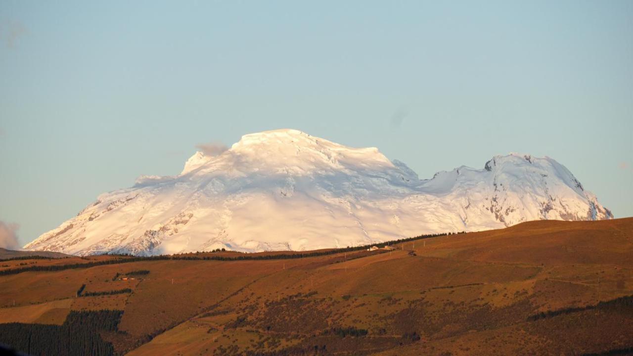 Balcon Al Cotopaxi Hosteria Sangolqui Bagian luar foto
