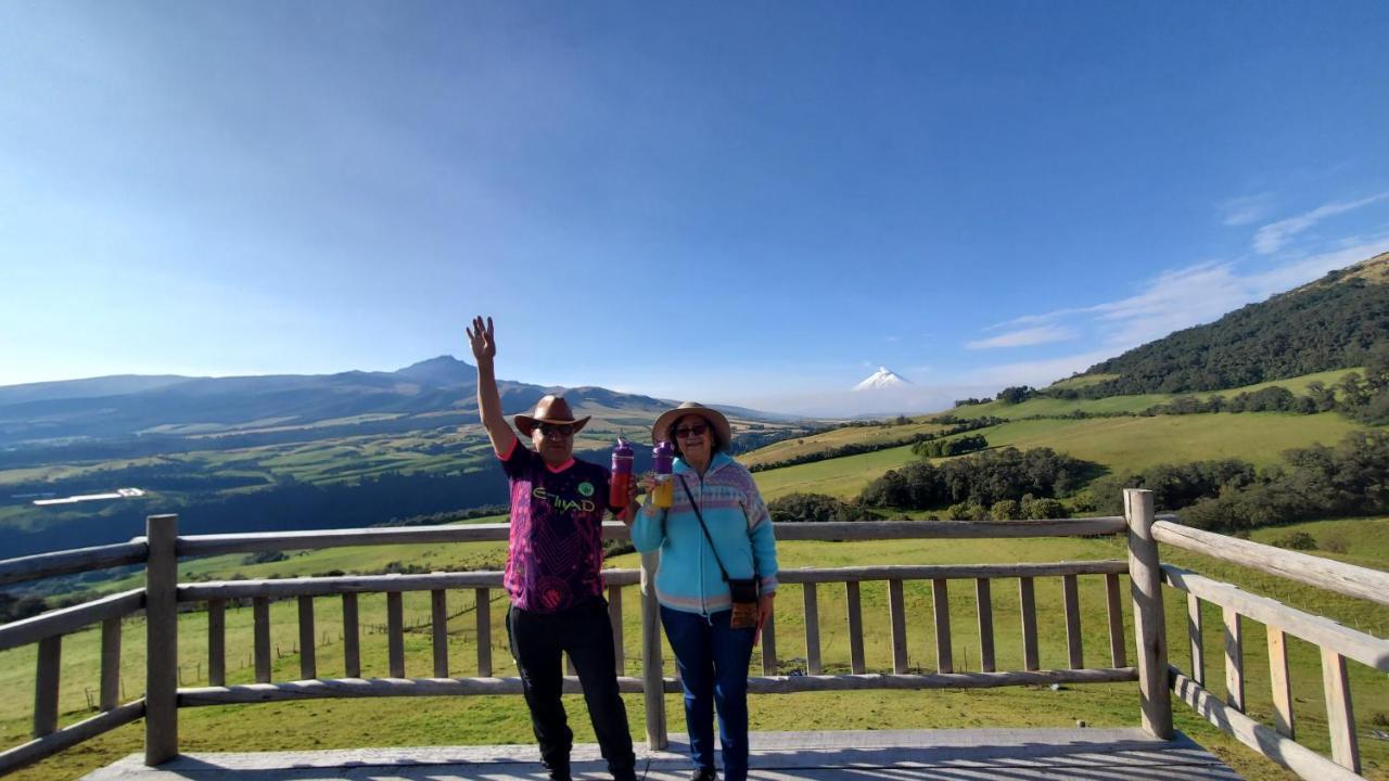 Balcon Al Cotopaxi Hosteria Sangolqui Bagian luar foto