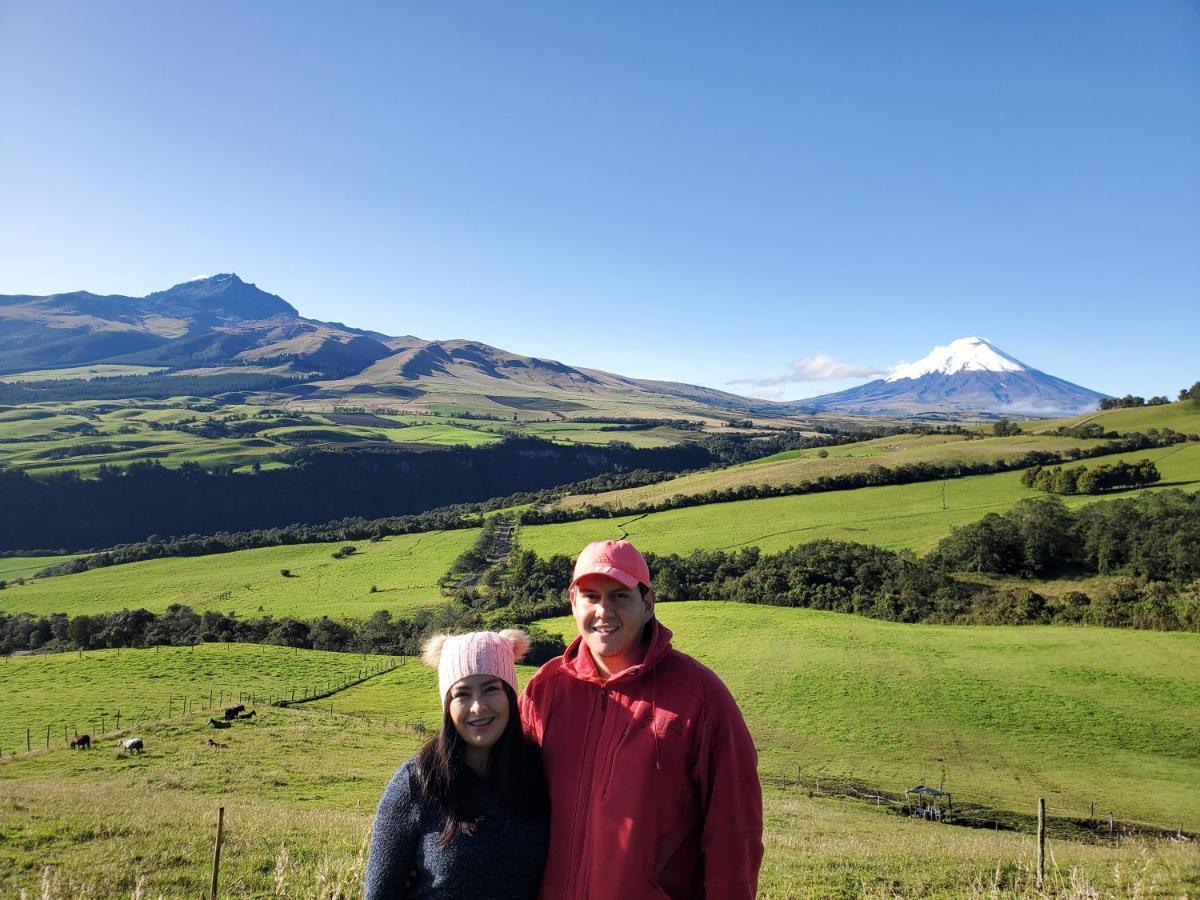 Balcon Al Cotopaxi Hosteria Sangolqui Bagian luar foto