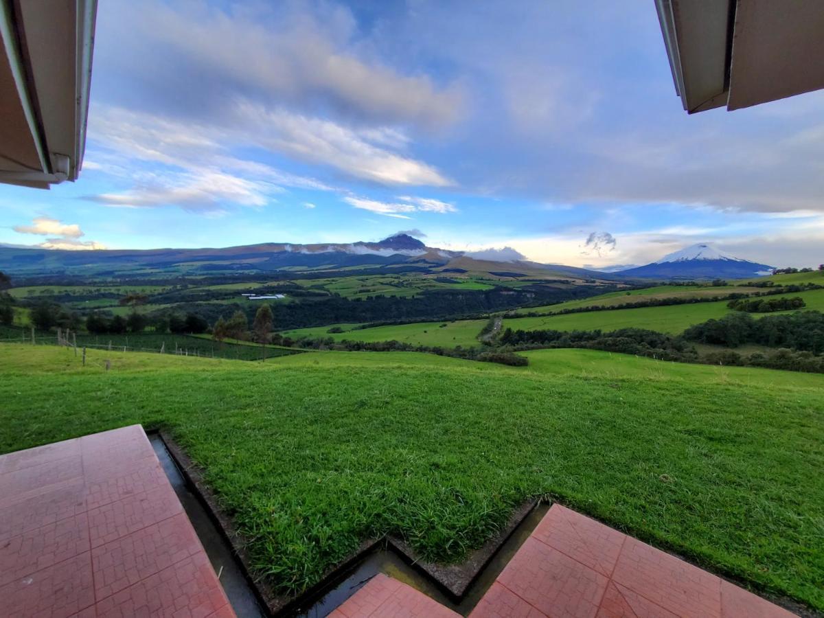 Balcon Al Cotopaxi Hosteria Sangolqui Bagian luar foto