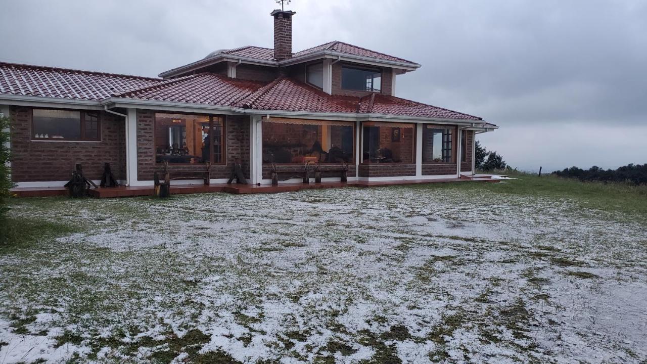 Balcon Al Cotopaxi Hosteria Sangolqui Bagian luar foto
