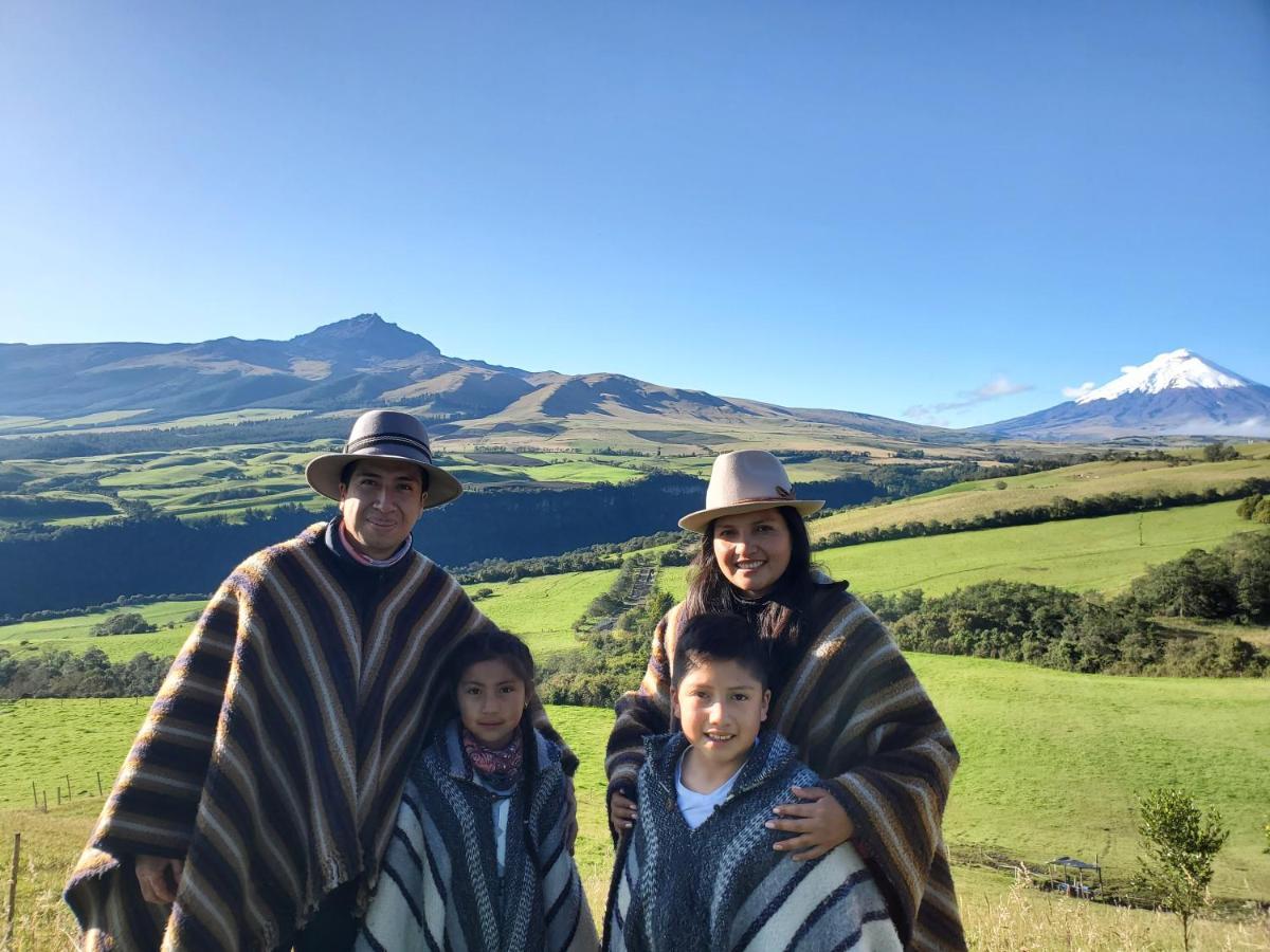 Balcon Al Cotopaxi Hosteria Sangolqui Bagian luar foto