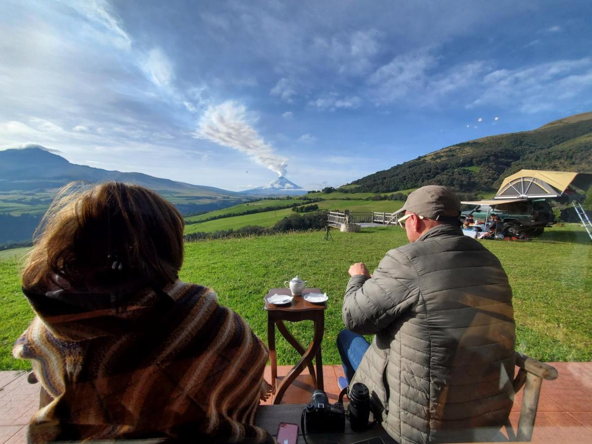 Balcon Al Cotopaxi Hosteria Sangolqui Bagian luar foto