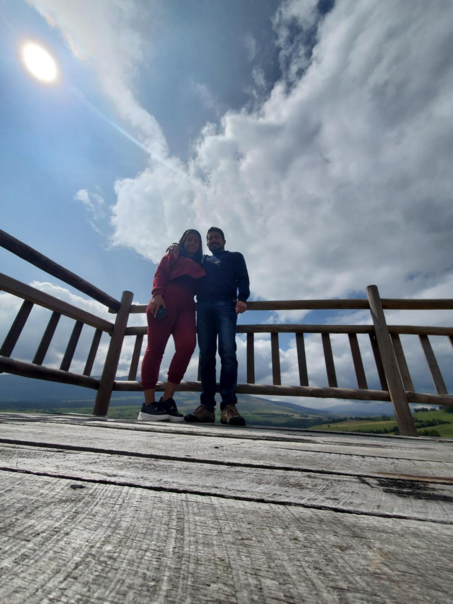 Balcon Al Cotopaxi Hosteria Sangolqui Bagian luar foto
