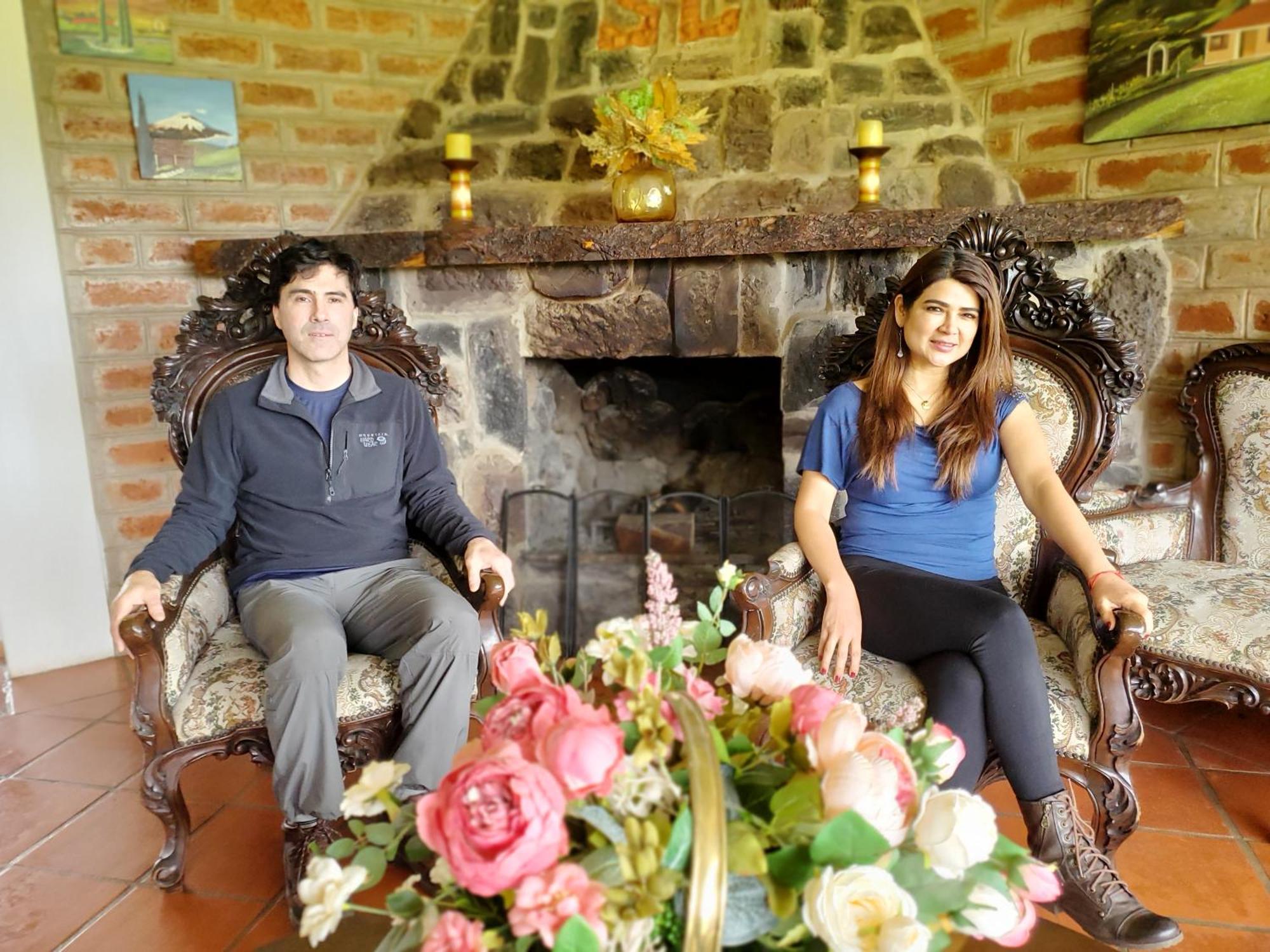 Balcon Al Cotopaxi Hosteria Sangolqui Bagian luar foto