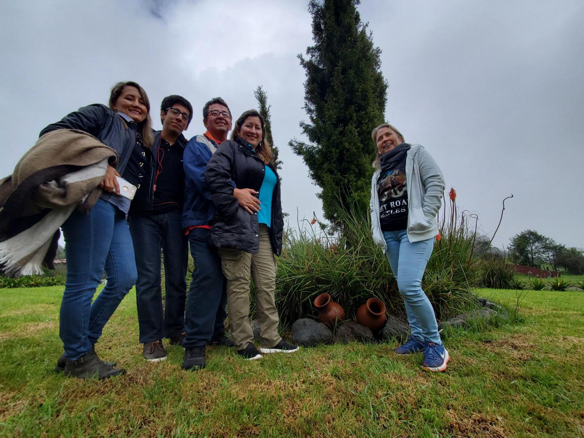 Balcon Al Cotopaxi Hosteria Sangolqui Bagian luar foto